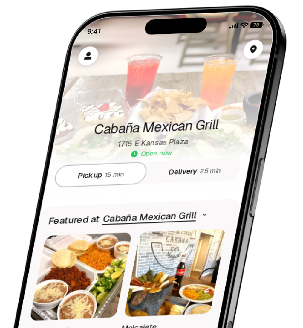 Cabaña Mexican Grill app preview