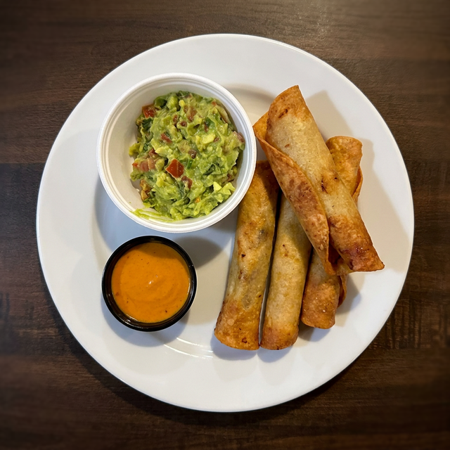 4 Flautas & Guacamole.